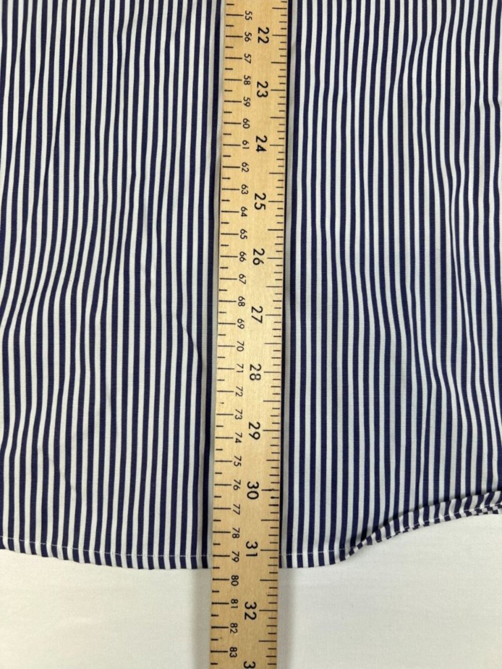 Eton Men's Contemporary Fit Striped Dress Shirt Size 16.5 / 42 - Picture 4 of 6